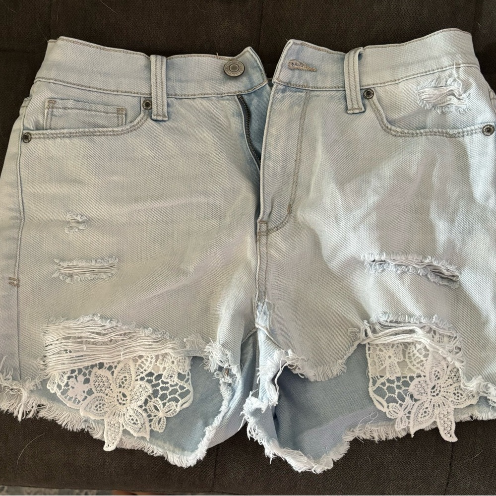 Mudd high rise shortie shorts